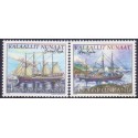 1998. 4,50-4,75 Kr. Norden frimærker, fra frimærkehæfte. AFA nr. 332a-3a postfrisk stemplet
