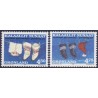 1998. 4,50-4,75 Kr. Julefrimærker, AFA nr. 334-5 postfrisk stemplet