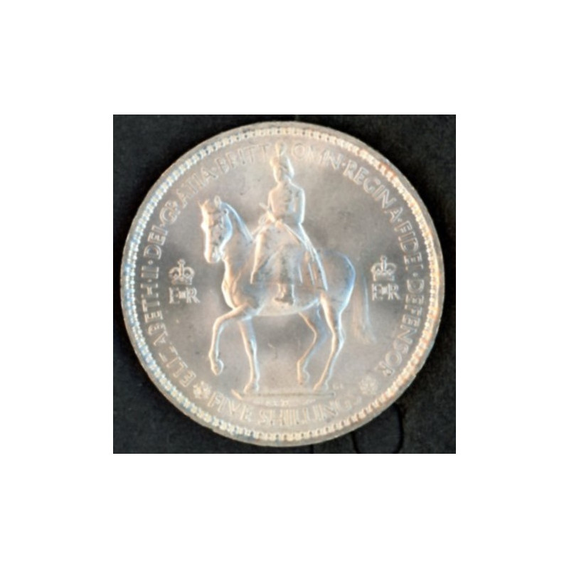 England-Great Britain. 1953. Five Shillings, Elizabeth