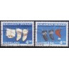 1998. 4,50-4,75 Kr. Julefrimærker, AFA nr. 334-5 postfrisk stemplet
