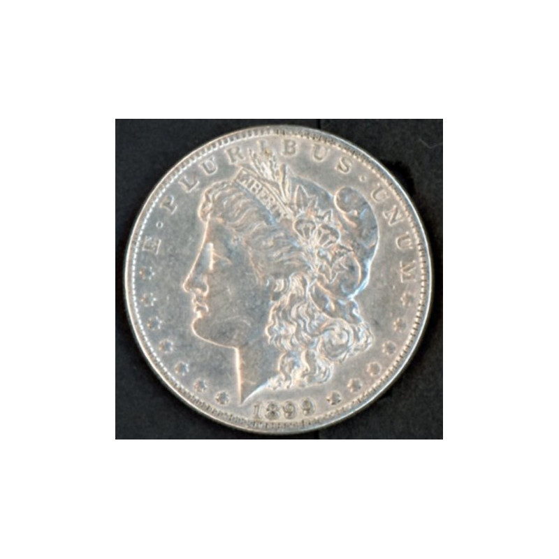 USA. 1898 Morgan Silver dollar (no mintmark)