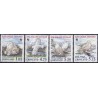 1999. 1,00-5,75 Kr. Sneugler. AFA nr. 336-39 postfrisk stemplet