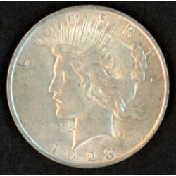 USA. 1923. Peace, Silver dollar (no mintmark)