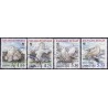 1999. 1,00-5,75 Kr. Sneugler. AFA nr. 336-39 postfrisk stemplet