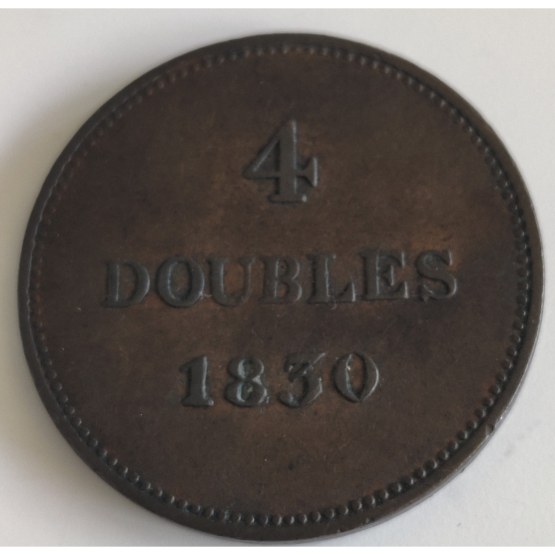 Guernsey. 1830, 4 Doubles