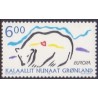 1999. 6,00 Kr. Europamærke / CEPT. AFA nr. 341 postfrisk stemplet