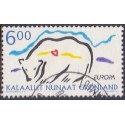 1999. 6,00 Kr. Europamærke / CEPT. AFA nr. 341 postfrisk stemplet