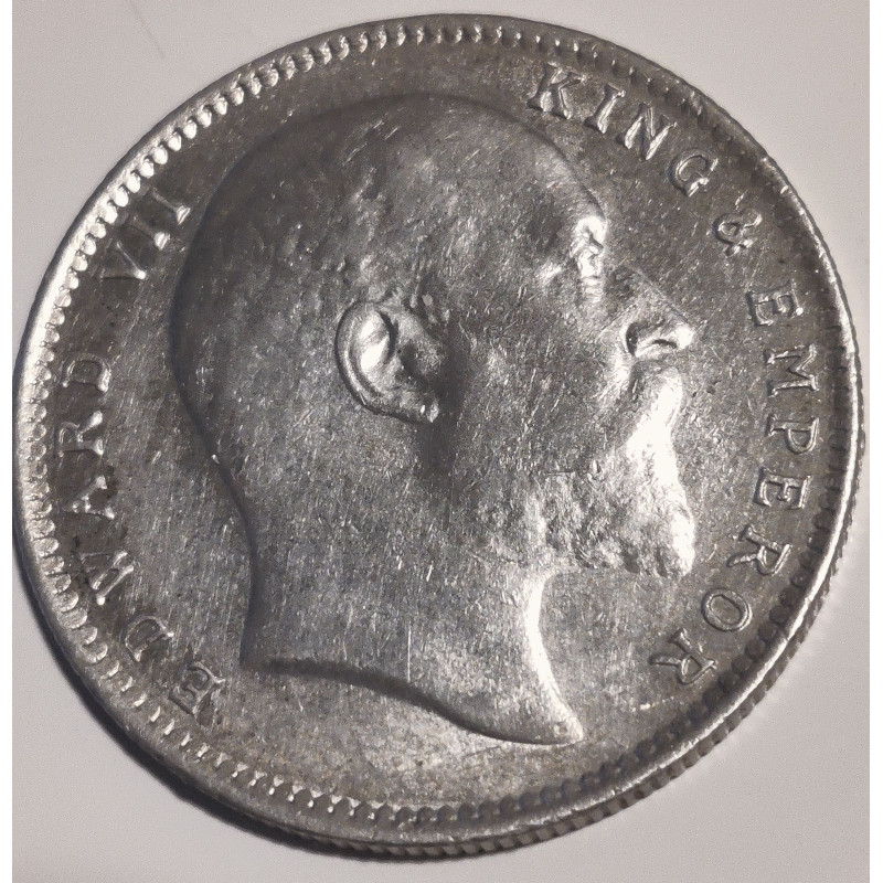 India. 1905. One Rupee, Edward Sølv (.917) 11,66g