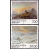 1999. 7,00-20,00 Kr. Grønlandske  kunstnere. AFA nr. 342-3 postfrisk stemplet