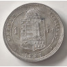 Ungarn-Hungary. 1881. 1 Forint, Franz Joseph, sølv (0.900) 12,35g