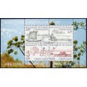 1999. 4,50-8,00 Kr. Arktiske vikinger I, i miniark AFA nr. 348 postfrisk stemplet