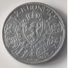 Norge-Norway. 1915 Haakon VII, 2 Kr. Sølv (0.800) 15g