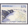 1999. 5,75 Kr. Grønland år 2000. AFA nr. 349 postfrisk stemplet