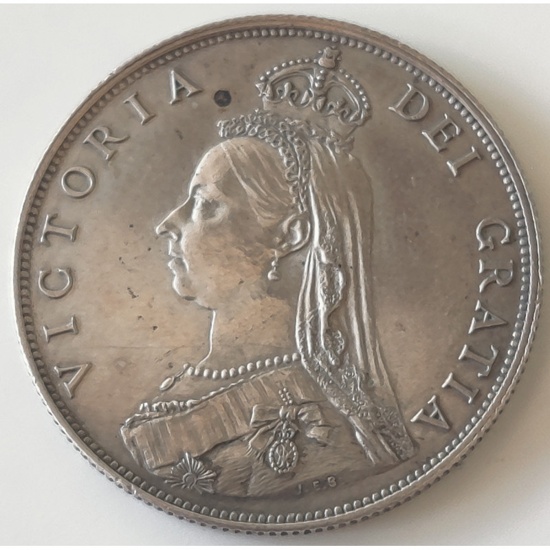 England. 1887. Victoria, Double Florin,