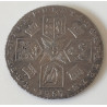 England. 1787 Shilling Silver Georgius III (no Hearts In Hanoverian Shield)