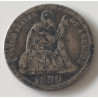 USA. 1890. Seated Liberty Dime