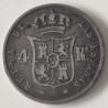 Spanien - Spain. 1858. Isabel II 4 Reales