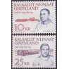 1990. 10 og 25 Kr. Politikkere. AFA nr. 209-10 postfrisk stemplet