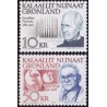 1991. 10,00-50,00 Kr. Petersen og Lynge.  AFA nr. 222-23 postfrisk stemplet