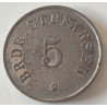 Danmark. Token, Brdr. Stefansen 5 (øre)