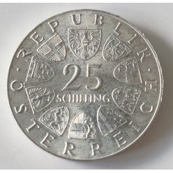 Østrig-Austria. 1971. Wiener Börse, 25 Schilling. Sølv (.800) 13g