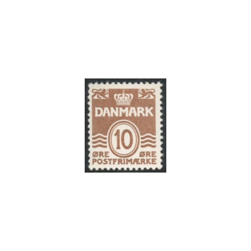 1937-38. Farveændringer AFA nr. 235 tp.IA postfrisk   Stemplet FDC