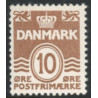1937-38. Farveændringer AFA nr. 235 tp.IA postfrisk   Stemplet FDC