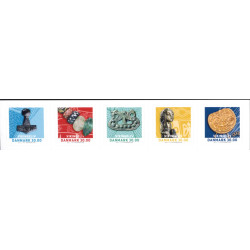 2019. Vikingeliv. AFA nr. 1955-59 ** Stemplet FDC