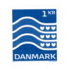 2019. Dagligmærke. AFA nr. 1955 ** (o) Stemplet FDC