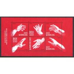 2020. Prøver at røre solen, miniark. AFA nr. 1984A ** (o) Stemplet FDC