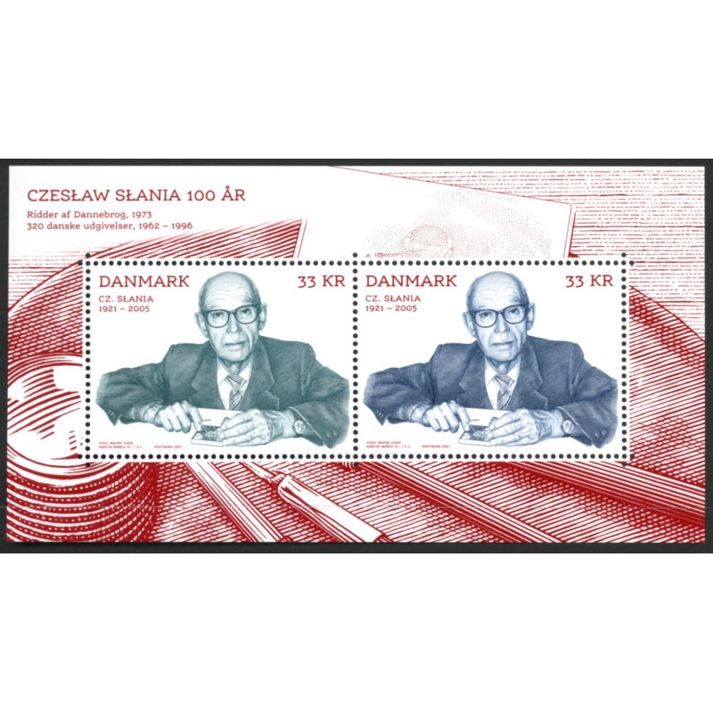 2021. Cz. Slania, miniark. AFA nr. 2042 **        (o) postfrisk    Stemplet FDC