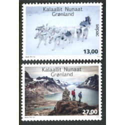 2016, 13,00-27,00 Kr. SEPAC Årstider. AFA nr. 723-24 postfrisk  stemplet FDC