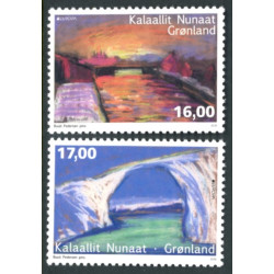 2018. 16-17,00 Kr. Europamærker/CEPT AFA nr. 778-79 ** postfrisk  stemplet FDC