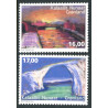 2018. 16-17,00 Kr. Europamærker/CEPT AFA nr. 778-79 ** postfrisk  stemplet FDC