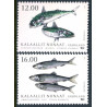 2018. 12-16,00 Kr. Norden Fisk i Grønland AFA nr. 792-93 **   postfrisk  stemplet FDC