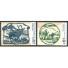 2018. 38-40,00 Kr. Gamle pengesedler II, AFA nr. 794-95 **   postfrisk  stemplet FDC