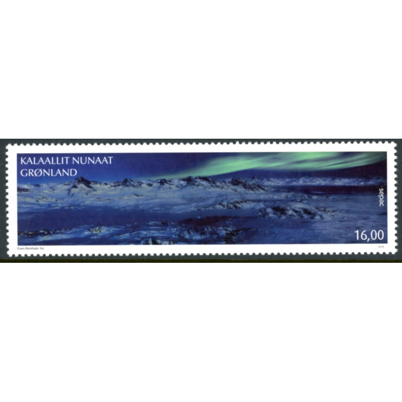 2018. 16,00 Kr. SEPAC, AFA nr. 794-95 **   postfrisk  stemplet FDC