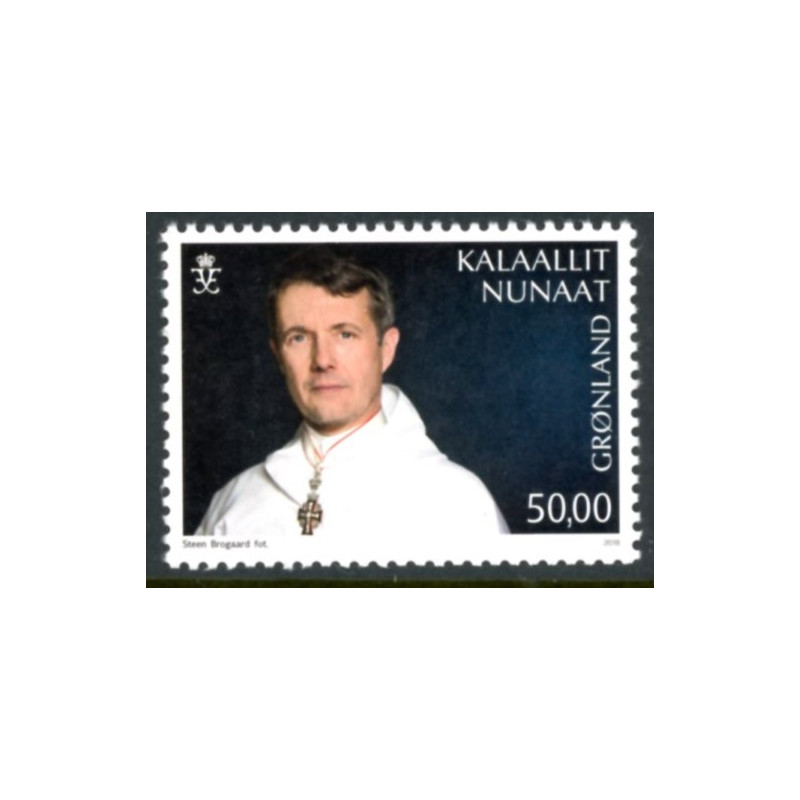 2018. 50,00 Kr. Kronprins Frederik 50 år, AFA nr. 799 **   postfrisk  stemplet FDC
