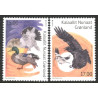 2019. Europa. Nationalfugl. AFA nr. 823-24 **                   postfrisk  stemplet FDC