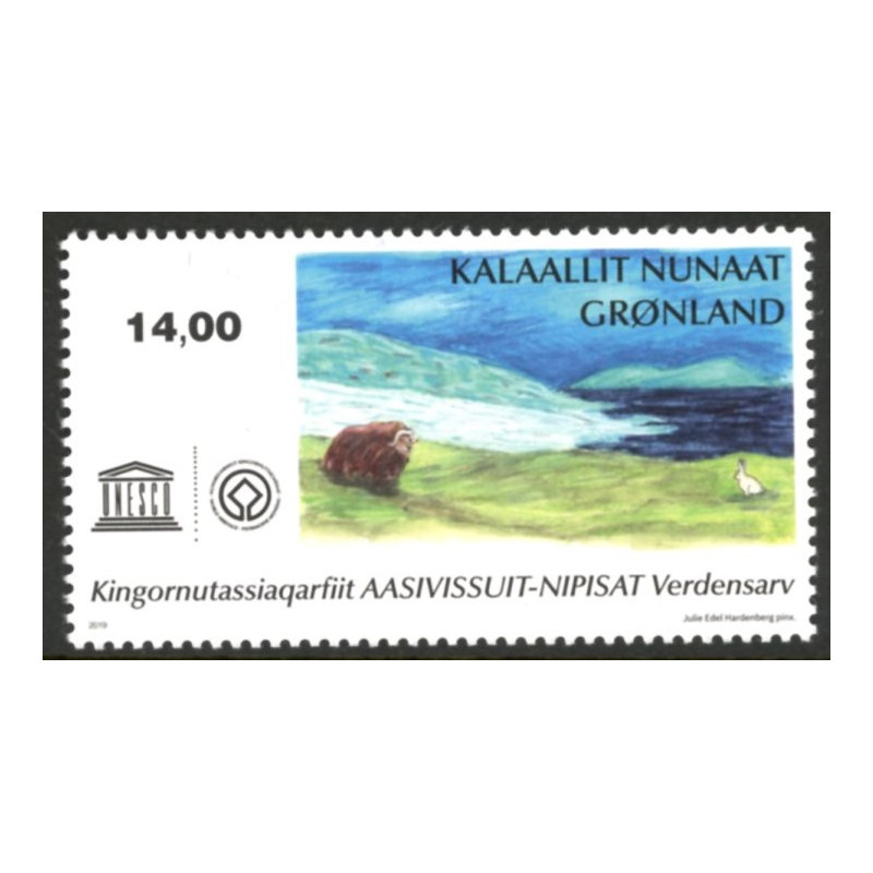 2019. Unesco Verdensarv. AFA nr. 827 **                postfrisk  stemplet FDC