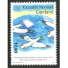 2019. 50-året for Verdenspostdag. AFA nr. 830 **                postfrisk  stemplet FDC