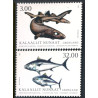 2020. Fisk i Grønland. AFA nr. 842-43 **         postfrisk  stemplet FDC