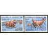 2020. Norden. Pattedyr. AFA nr. 853-54 **       postfrisk  stemplet FDC