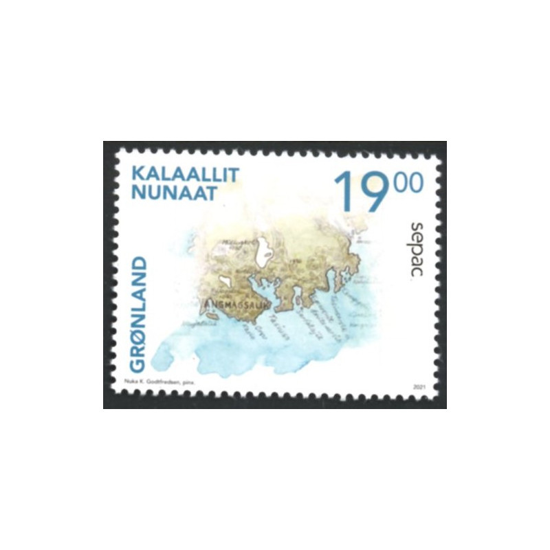2021. SEPAC. AFA nr. 877 **             postfrisk  stemplet FDC