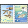 2021. Europa, Truet dyreliv. AFA nr. 882-83 **           postfrisk  stemplet FDC