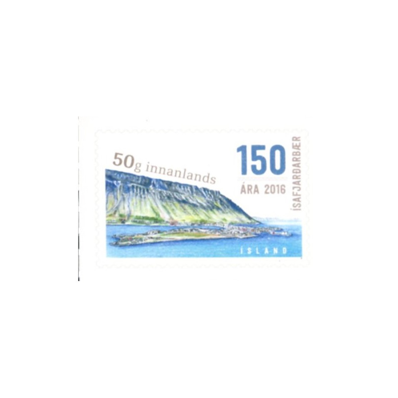 Island. 2016. Isafjördur kommune. AFA nr. 1463 **          (o)  stemplet FDC