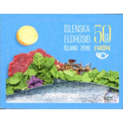 Island. 2016. Norden, nordiske køkken. AFA nr. 1465 **         (o)  stemplet FDC