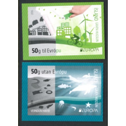 Island. 2016. Europa. AFA nr. 1472E-73E **        (o)  stemplet FDC