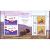 1993. 18 kr. Røde Kort Og Spejderkorps Miniark. AFA nr. 239 postfrisk stemplet