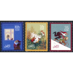 Island. 2017. Julefrimærker. AFA nr. 1519-22 **                       (o)  stemplet FDC